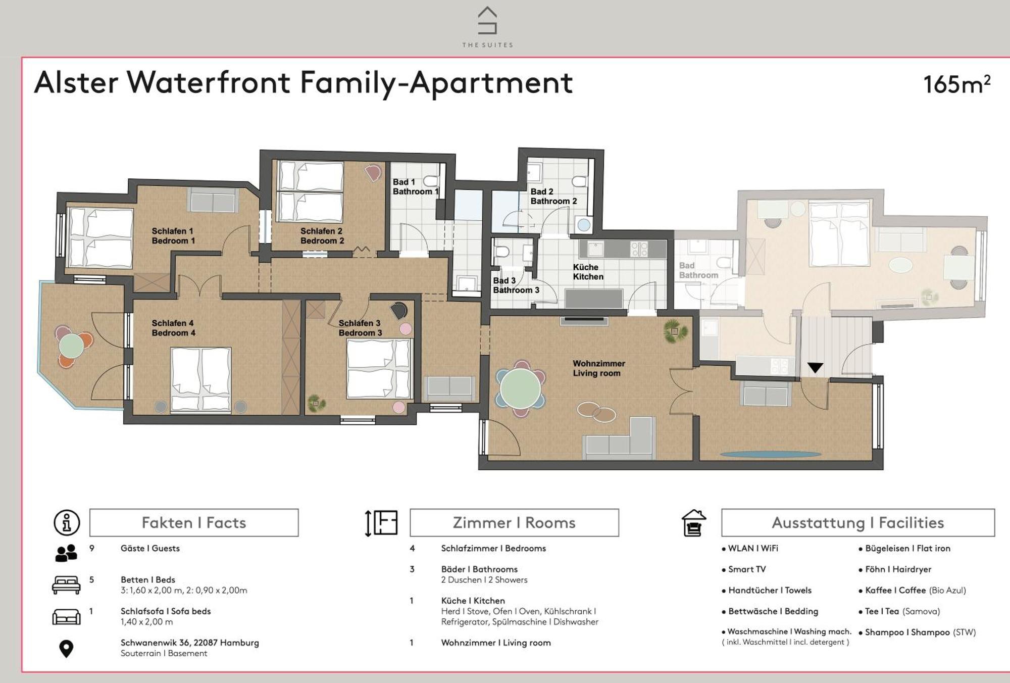 The Suites Alster Waterfront Family Apartments Hamburk Exteriér fotografie
